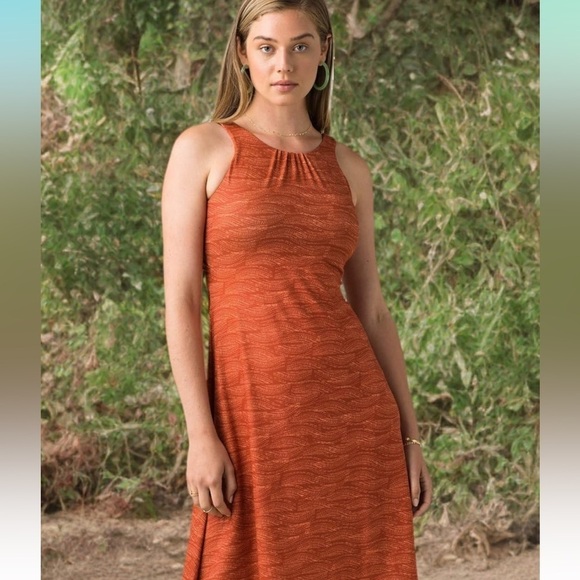 prana Skypath Dress in color Liqeuer Riptide, size M - Picture 1 of 6